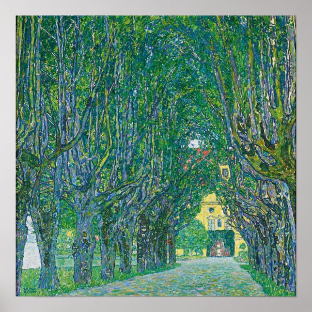 Poster Klimt - Avenida Para A Câmara Do Castelo (Frente)