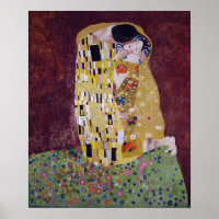 Klimt - Beijo de Casal