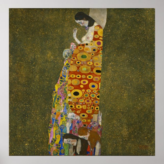 Poster Klimt ~ Hope II (Frente)