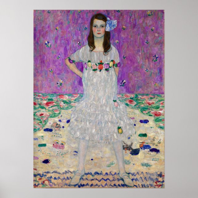 Poster Klimt - Mada Primavesi 1903 (Frente)