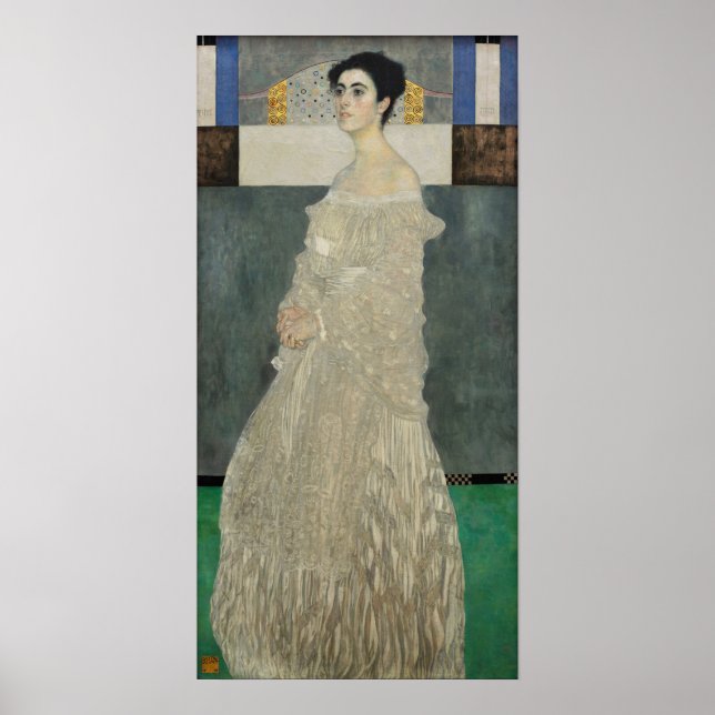 Poster Klimt - Margaret Stonborough-Wittgenstein 1905 (Frente)