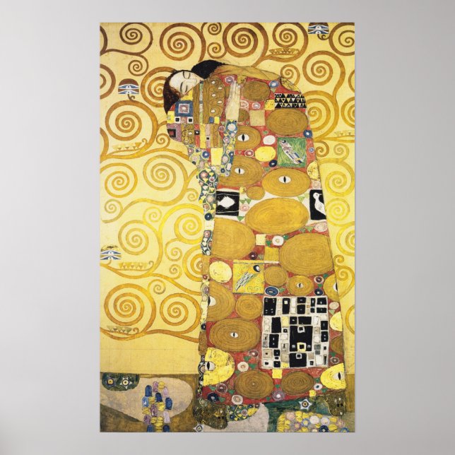 Poster Klimt - Projeto Preparatório Palácio Stoclet (Frente)