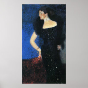 Poster Klimt - Retrato De Rosa