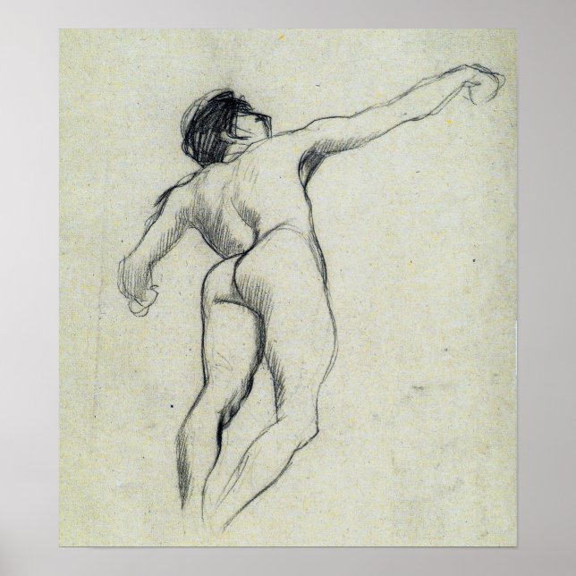 Poster Klimt - Vista flutuante (Frente)