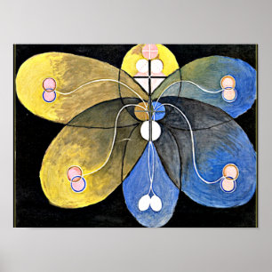 Poster Klint - Evolution, No. 09, Grupo VI, 1906-1907