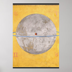 Poster Klint - The Dove No. 12, vintage trabalho de arte