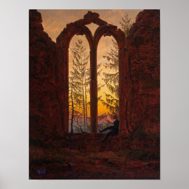 Poster Klosterruine Oybin (Frente)