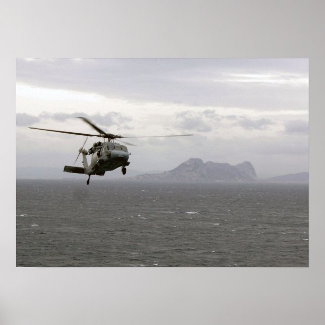 Pôster Knighthawk MH-60S (Frente)