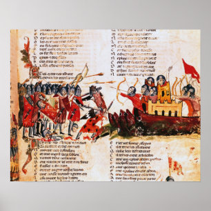 Pôster Knights Fighting