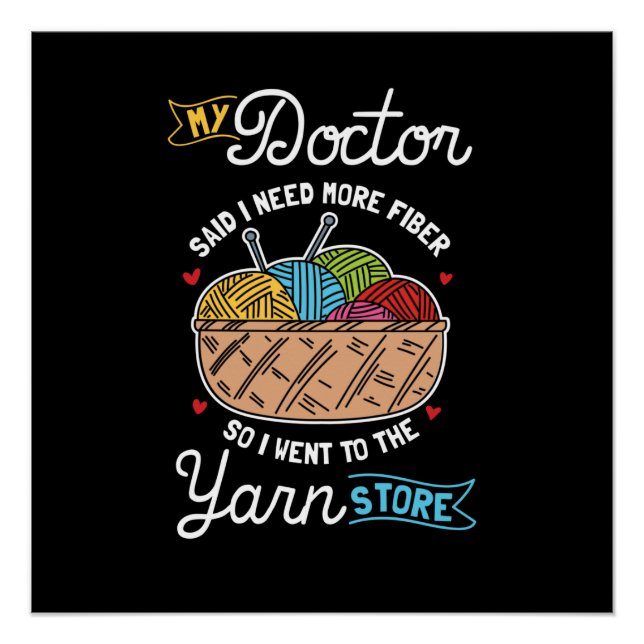 Pôster Knitter (Frente)