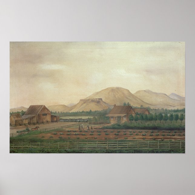 Poster Knox Ranch, Idaho (Frente)