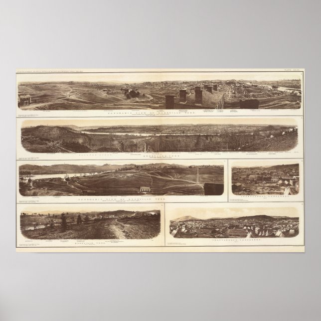 Pôster Knoxville, Chattanooga (Frente)