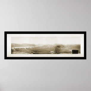 Poster Knoxville, foto 1864 do TN