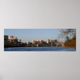 Pôster Knoxville River Panorâmica