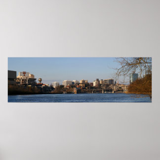 Pôster Knoxville River Panorâmica