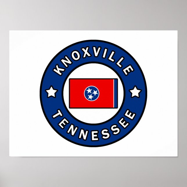 Poster Knoxville Tennessee (Frente)
