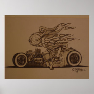 Poster Knuckle draggin'