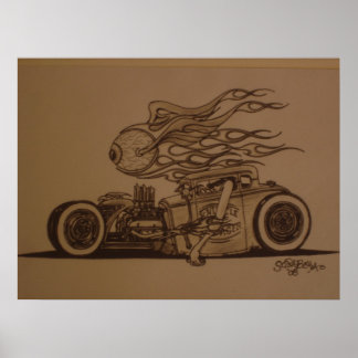 Poster Knuckle draggin'