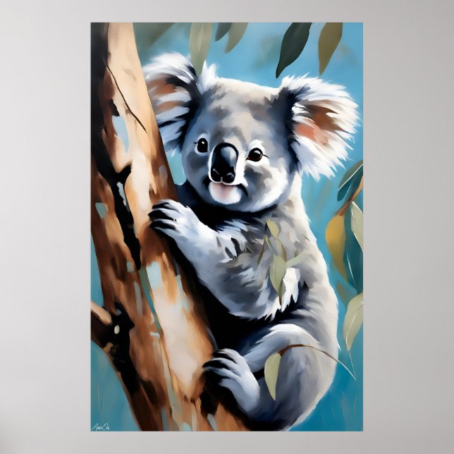 Pôster | Koala | Arte (Frente)