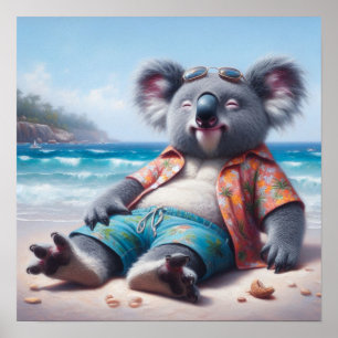 Poster Koala Beach
