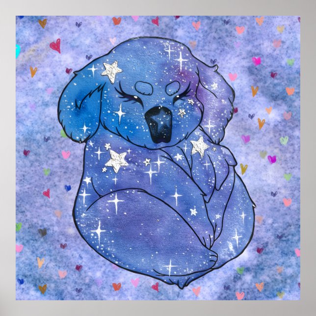 Poster Koala chamado Seven (Frente)