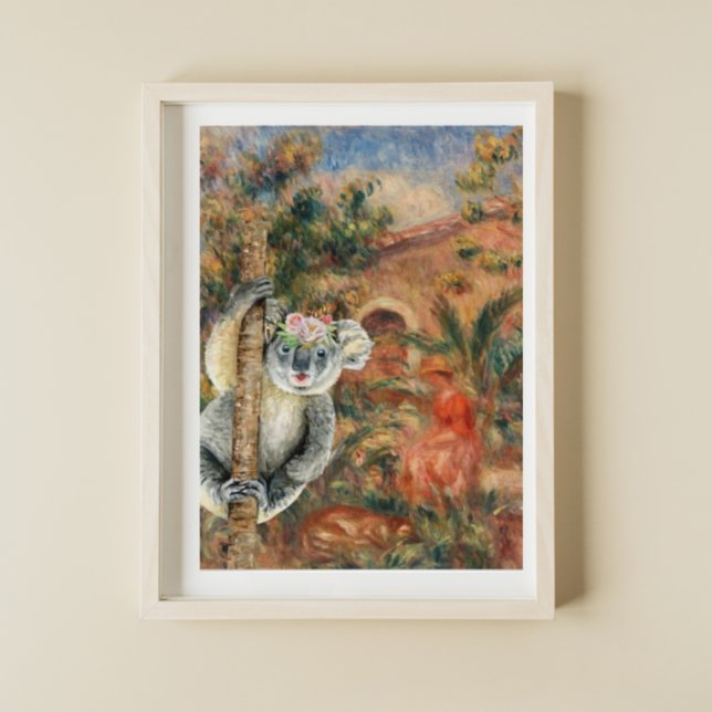 Poster Koala e Renoir Farmhouse (Criador carregado)