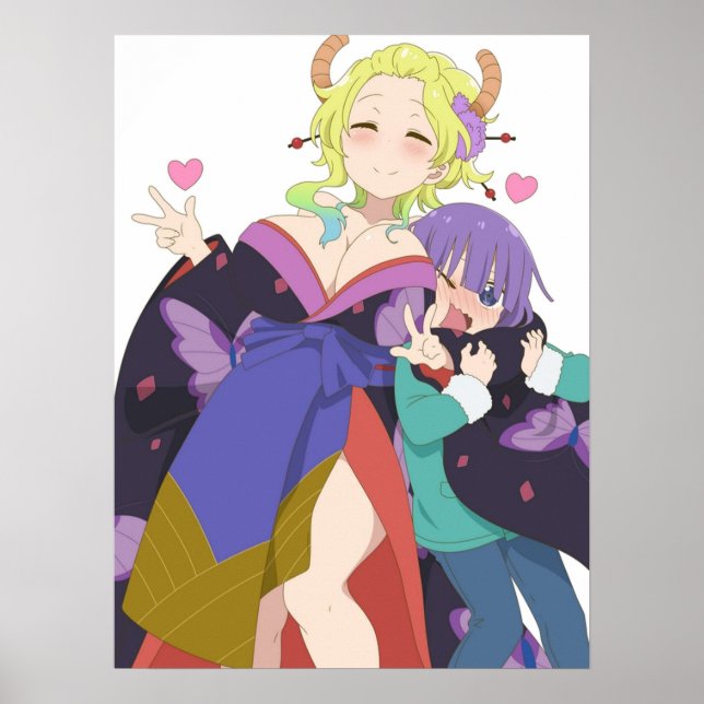 POSTER KOBAYASHIS DRAGON MAID LUCOA 2 (Frente)