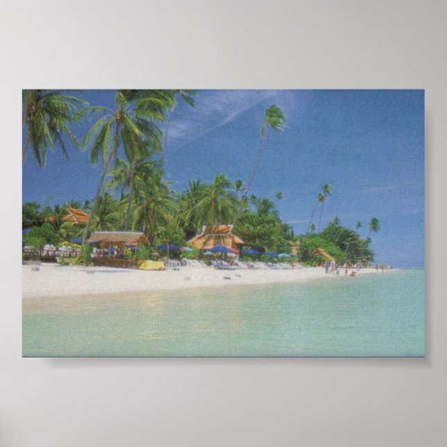 Poster Koh Samui, Tailândia (Frente)