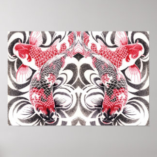 Pôster koi02poster16,5by11mirror2