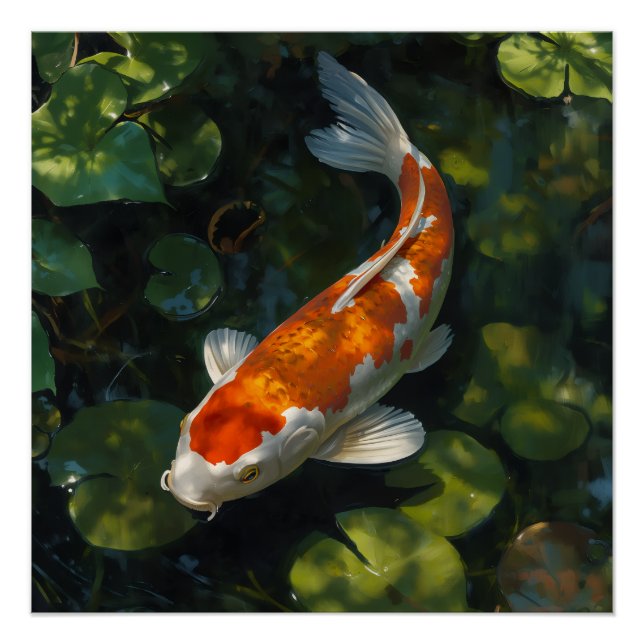 PÔSTER KOI FISCH POSTER (Frente)