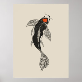 Poster Koi Fish