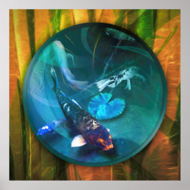 Poster Koi Fish JOY OF KOI FISH