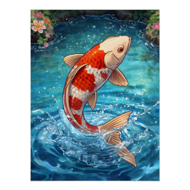 PÔSTER KOI GRAPICK DESIGN (Frente)