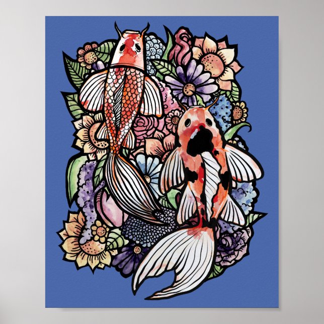 Poster Koi Pond (Frente)