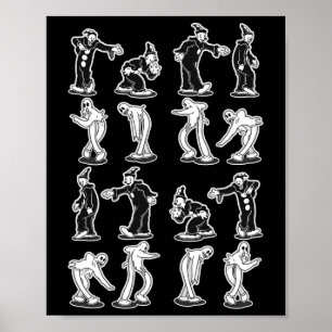Poster Koko O Fantasma Palhaço Estranho Dois Passos Dança