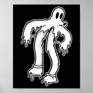 Poster Koko O Palhaço Ghost Gothic Melting