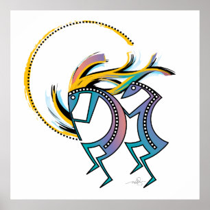 Poster Kokopelli e Kokopelli Mana