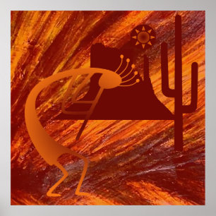Pôster Kokopelli Heat