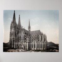 Kölner Dom um 1900 - Catedral de Colônia