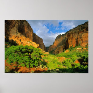 Pôster Kolob Canyon no Zion Canyon na Zion National
