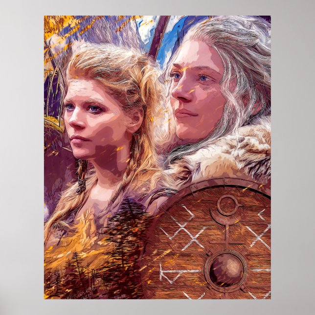 Poster Kona Lagertha (Frente)