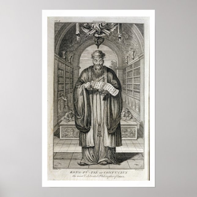 Poster Kong-Fu-Tse, ou Confúcio, o Phi mais Celebrado (Frente)