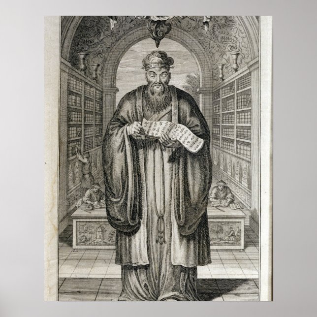 Pôster Kong-Fu-Tse, ou Confúcio, o Phi mais Celebrado (Frente)