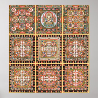 Poster Kongokai Mandala