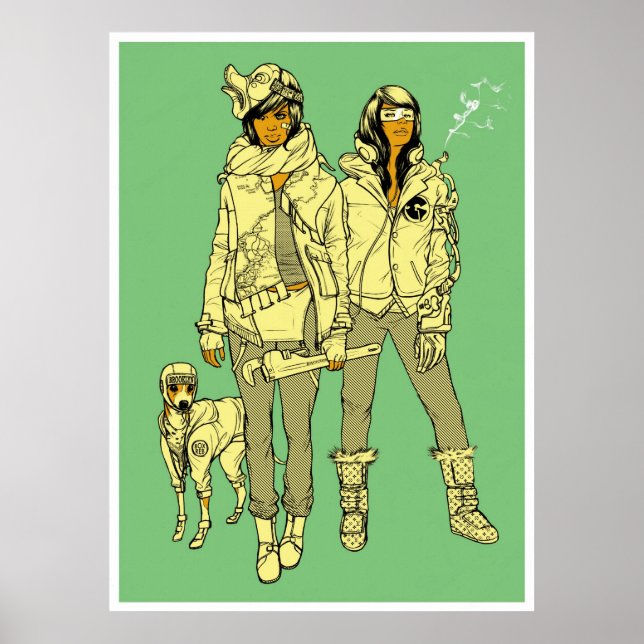 Poster Konni, Lace e Leroy Brown (Frente)