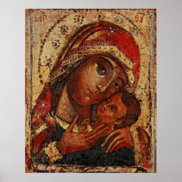 Poster Korsunskaja: icon of the Mother of God of Cherson