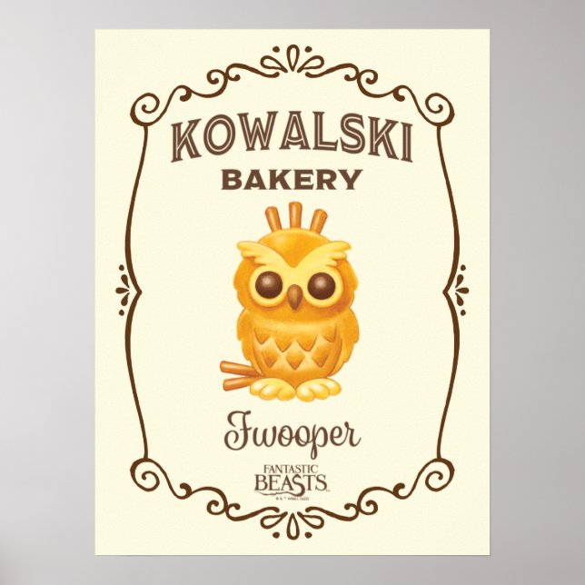 Poster Kowalski Bakery Fwooper (Frente)