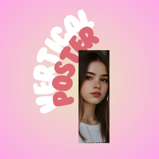 Poster Kpop Idol Aniversário Estilo de Fancafé Vertical P (Criador carregado)