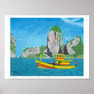 Pôster Krabi, Tailândia