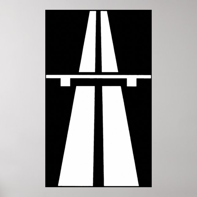 Poster Kraftwerk - Autobahn (Frente)